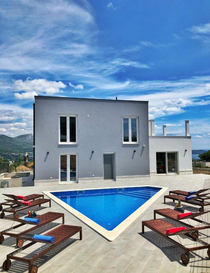 Villa Mila Kastela Kaštel Novi Kültér fotó